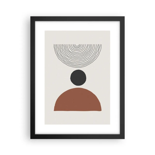 Poszter fehér keretben - A figyelem középpontjában - 30x40 cm