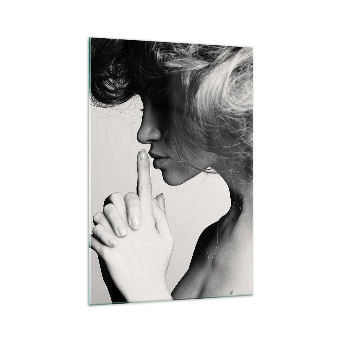Üveg kép - Magára hallgatva - 70x100 cm