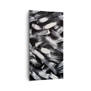 Vászonkép - Absztrakció az ipari szellemben - 65x120 cm