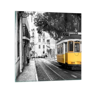 Üveg kép - És egy fado a háttérben - 30x30 cm