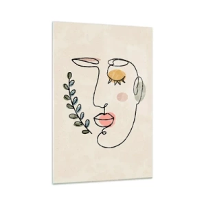 Üveg kép - Meglelt nyugalom - 70x100 cm