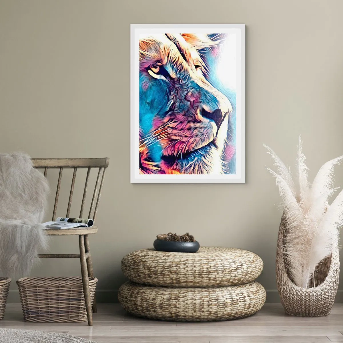 Poszter fekete keretben - A természet bölcsessége - 50x70 cm