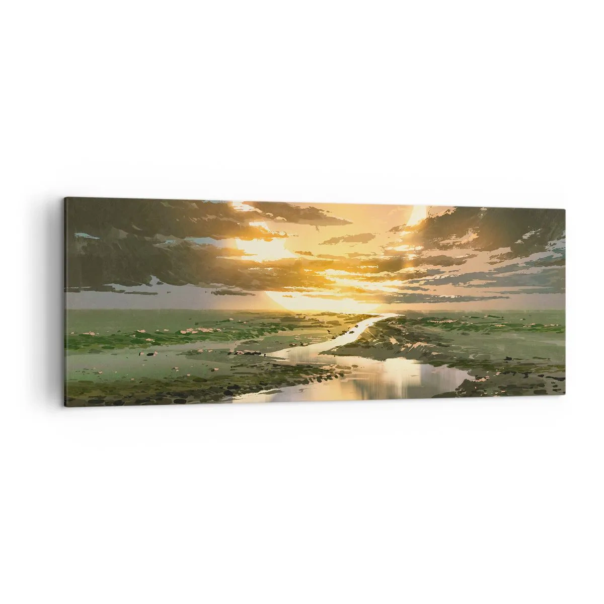 Vászonkép - Valahol egy messzi-messzi galaxisban - 140x50 cm