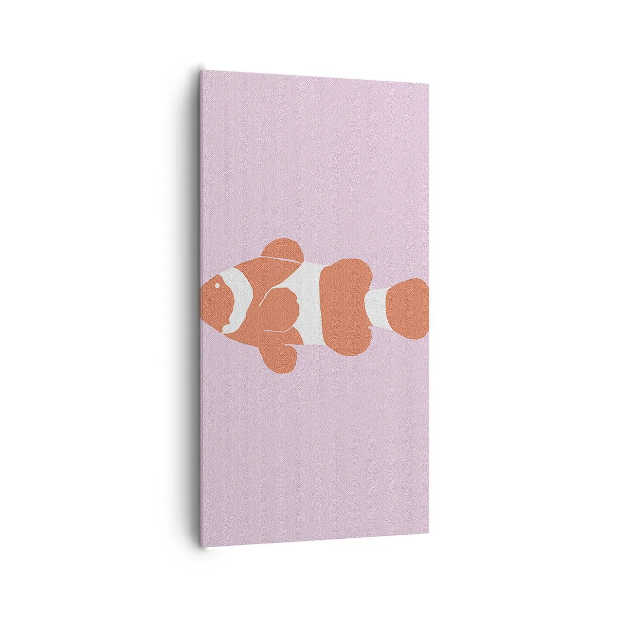 Vászonkép - Illik a korall az arcához és a farkához - 65x120 cm