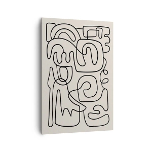 Vászonkép - A nyomonkövetésben - 70x100 cm