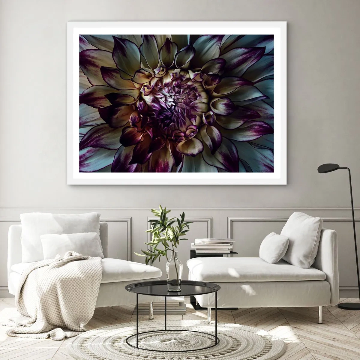 Poszter fekete keretben - A fiatalság kivirágzása - 50x40 cm