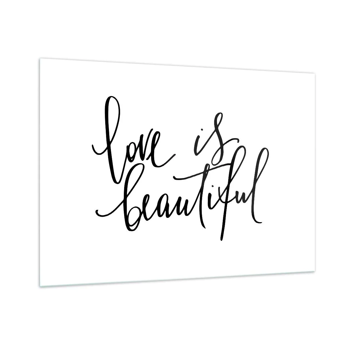 Üveg kép - Olvass és ismételj - 100x70 cm