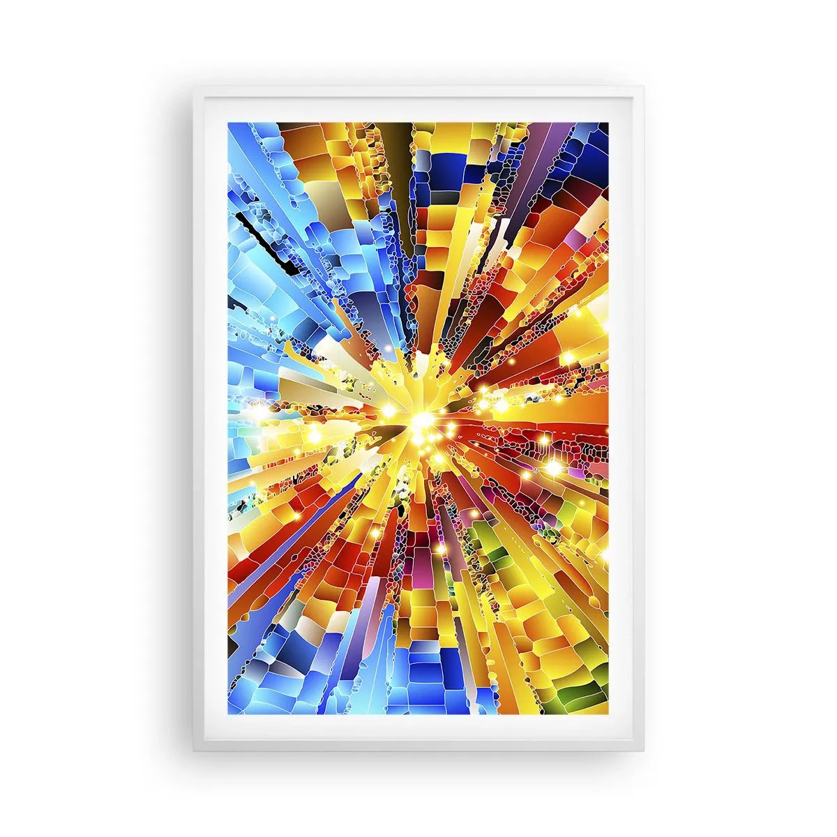 Poszter fekete keretben - In medias res - 61x91 cm