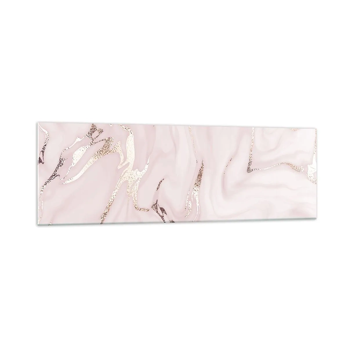 Üveg kép - Rózsaszín tébolyban - 160x50 cm