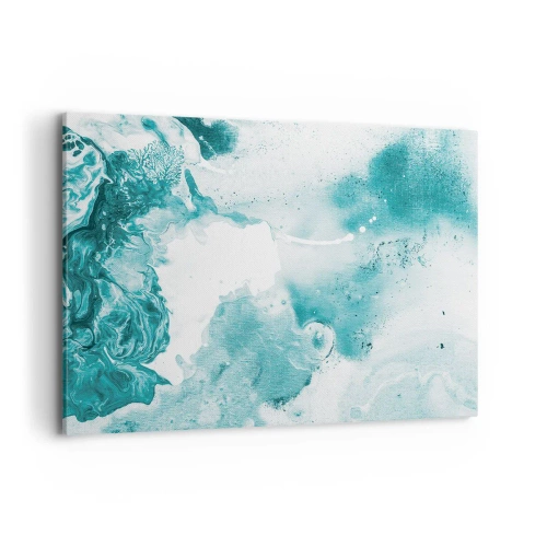 Vászonkép - Kék holtágai - 120x80 cm