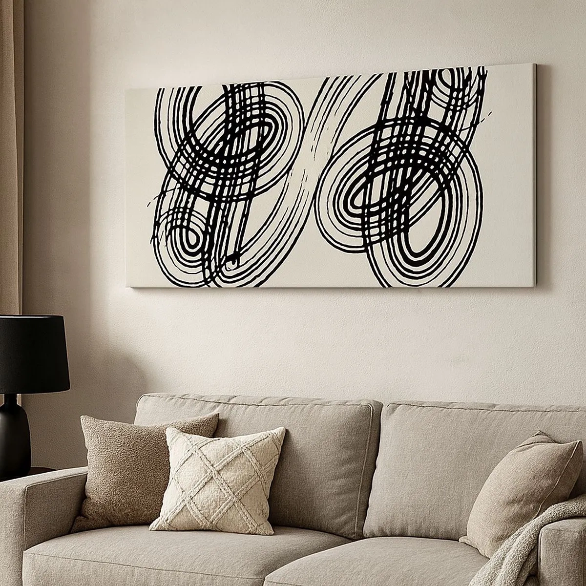 Vászonkép - Spontán jött ki - 100x40 cm