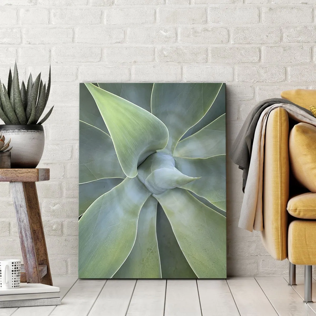 Vászonkép - A zöld születése - 45x80 cm