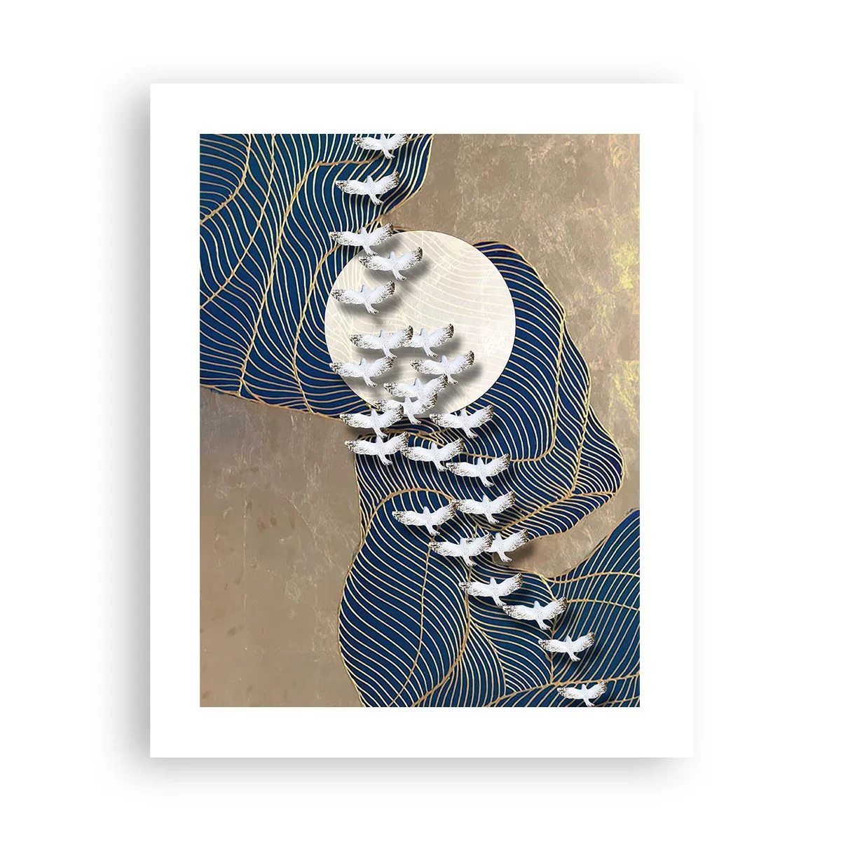 Poszter - Szabadság, vándorlás, közösség - 40x50 cm