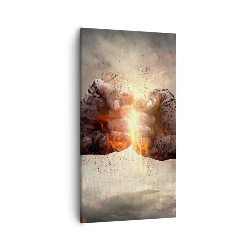 Vászonkép - Harcolj - 55x100 cm