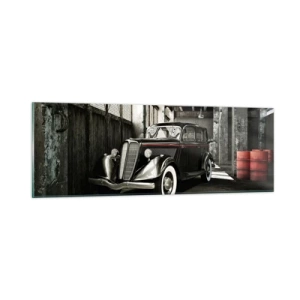 Üveg kép - Az 30-as évek örök eleganciája - 90x30 cm