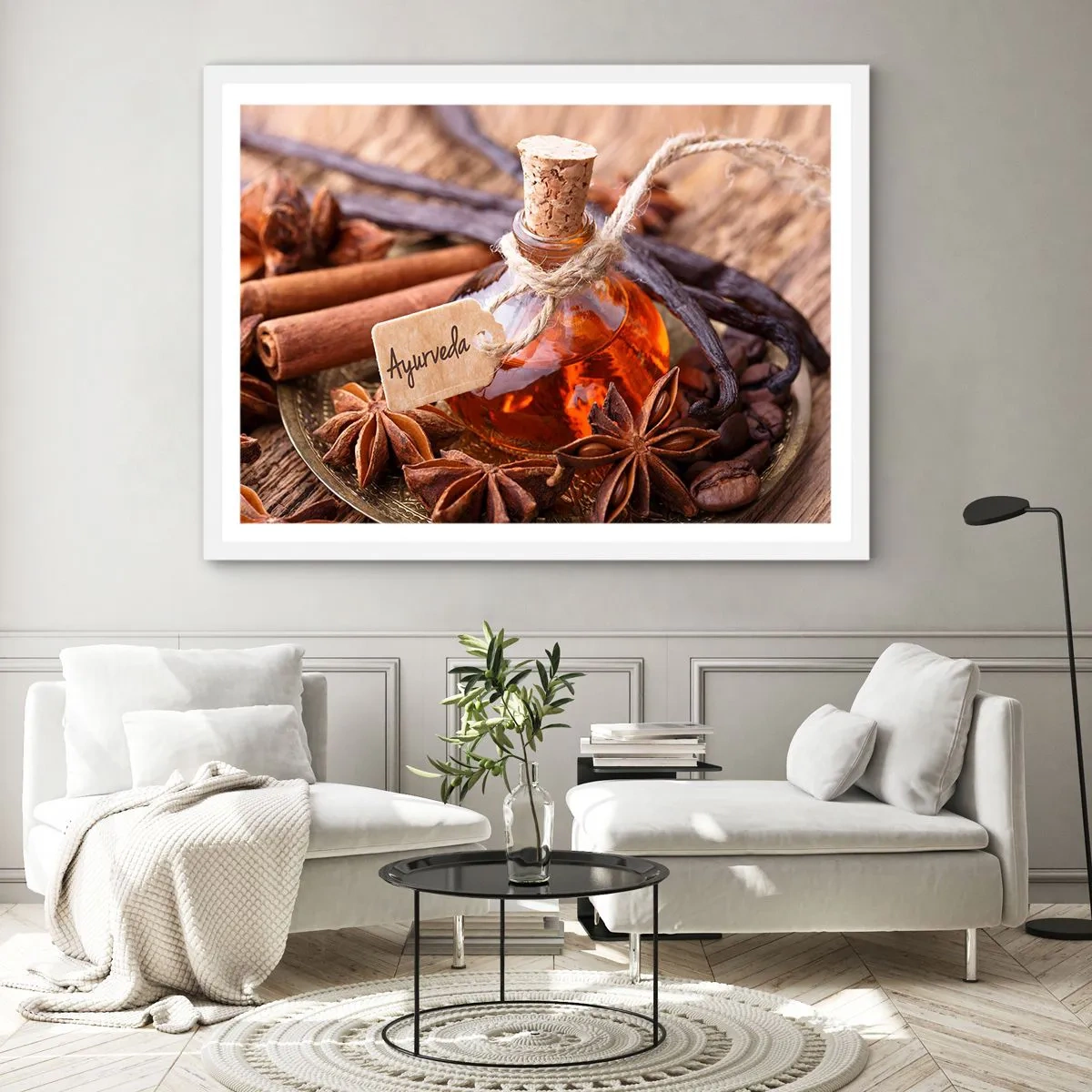 Poszter fekete keretben - A test és a lélek egysége felé - 91x61 cm