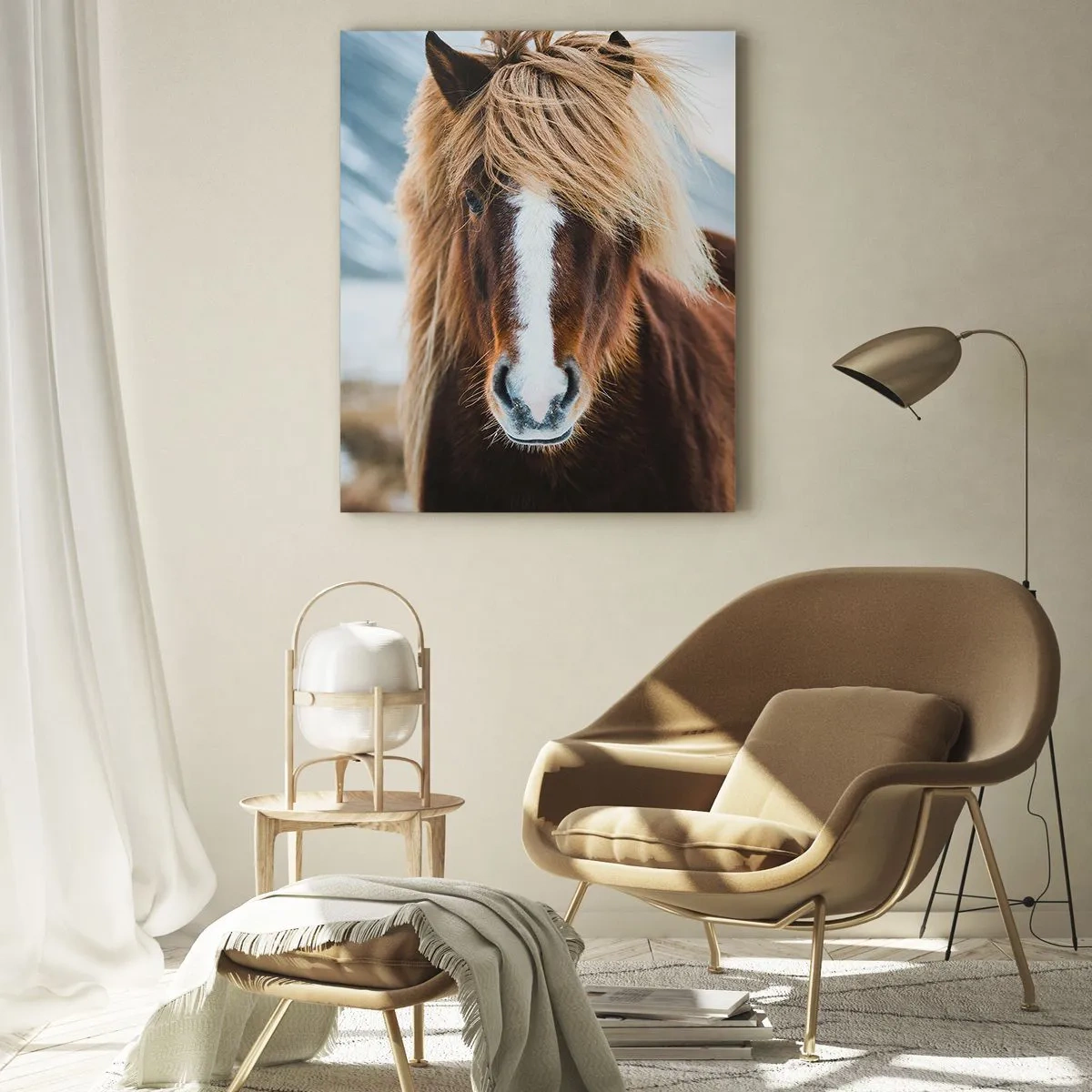 Üveg kép - Érzed a szabadságot? - 70x100 cm