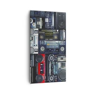 Vászonkép - A 80-as évek nosztalgiája - 55x100 cm