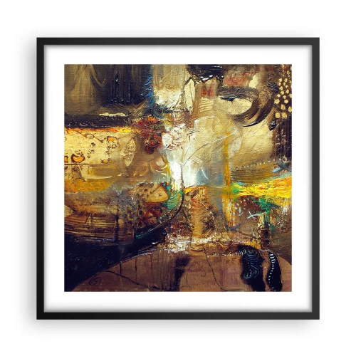 Poszter fehér keretben - Hideg, melegebb,meleg - 50x50 cm