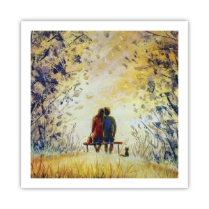 Poszter - Varázslatos pillanat - 60x60 cm