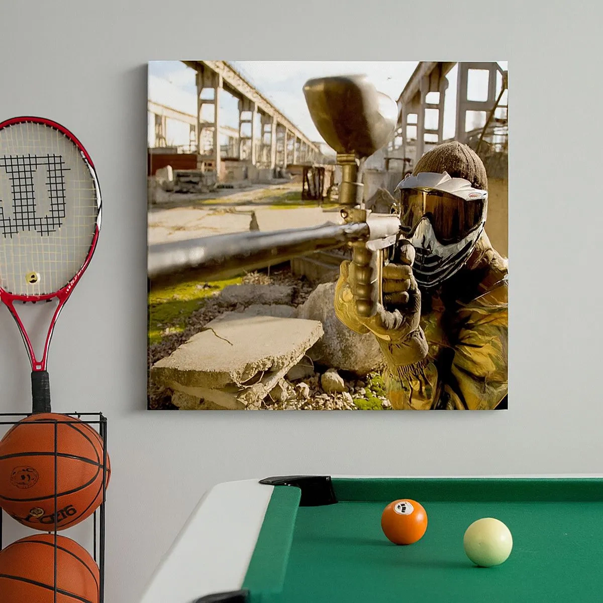 Vászonkép - Te is hős lehetsz - 30x30 cm