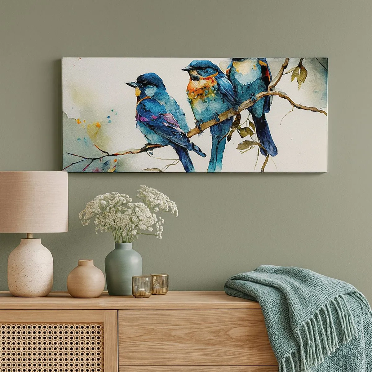 Vászonkép - Megsértődött? - 100x40 cm