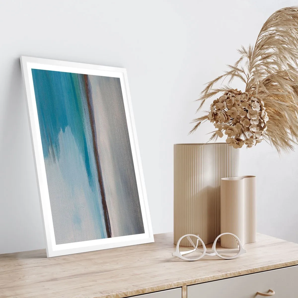 Poszter fekete keretben - Vízszintes tájkép - 61x91 cm