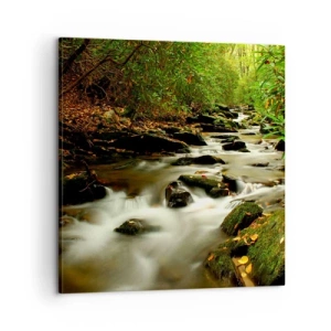 Vászonkép - Mint folyékony ezüst - 60x60 cm