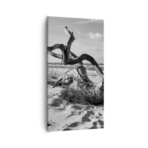 Vászonkép - Tengeri szobor - 55x100 cm