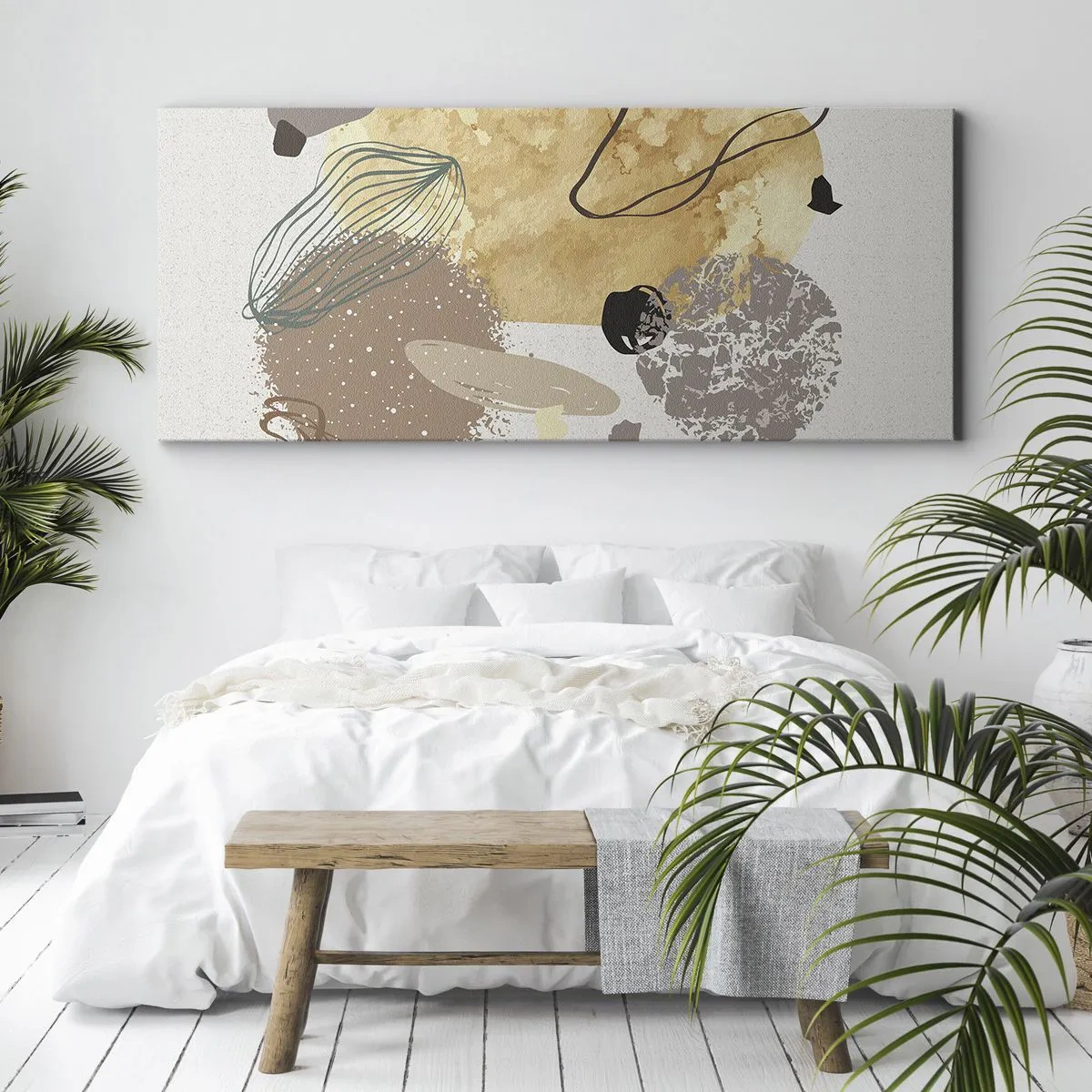Vászonkép - Alkalmazott plumkológia - 100x40 cm