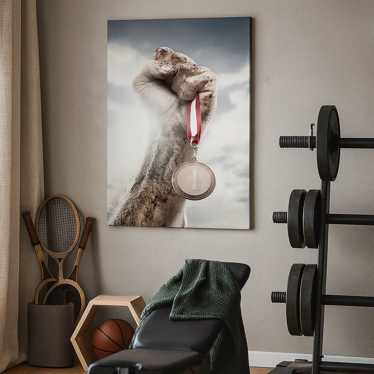 Vászonkép - Per aspera ad astra - 50x70 cm