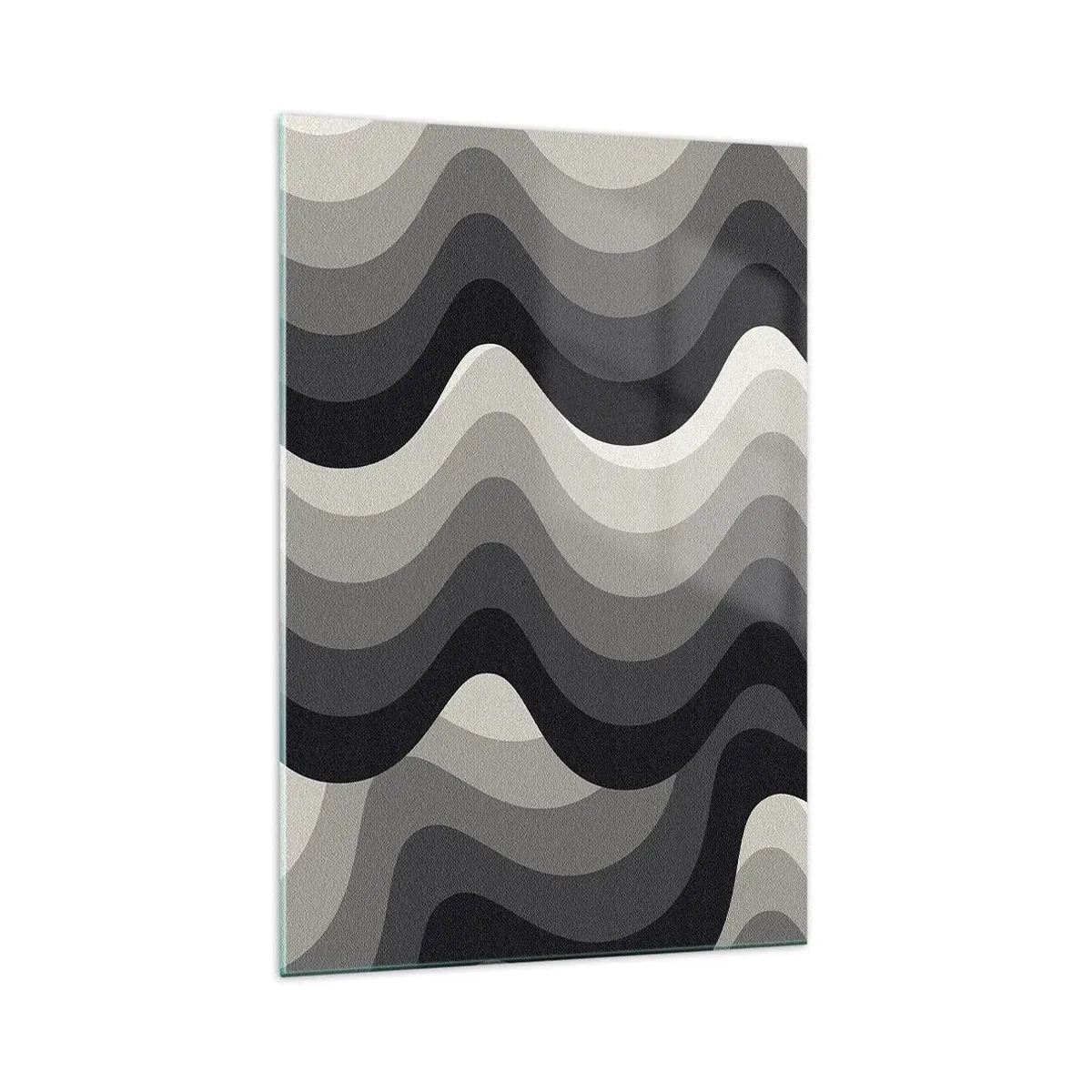 Üveg kép - Hullám a hullám után - 70x100 cm