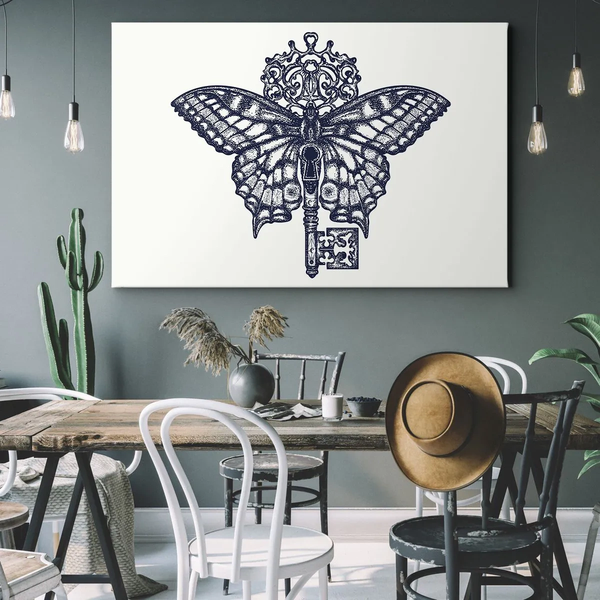 Vászonkép - A szív minden titka - 120x80 cm