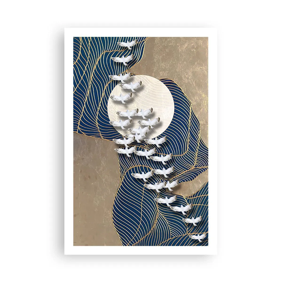 Poszter - Szabadság, vándorlás, közösség - 61x91 cm