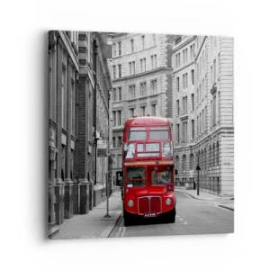 Vászonkép - A mindennapi életnek nem kell szürkének lennie - 40x40 cm