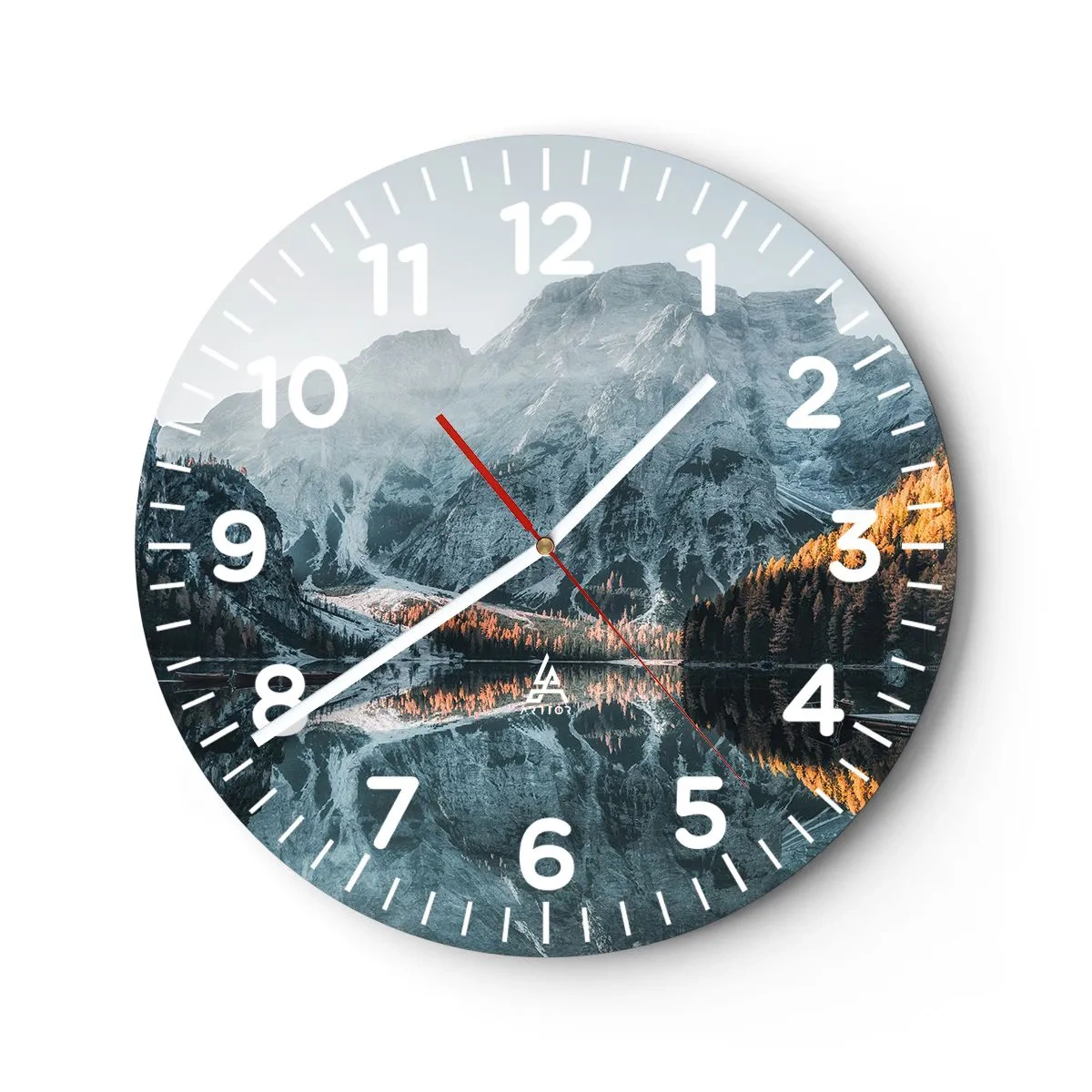 Falióra, Óra - Tükrös táj - 30x30 cm