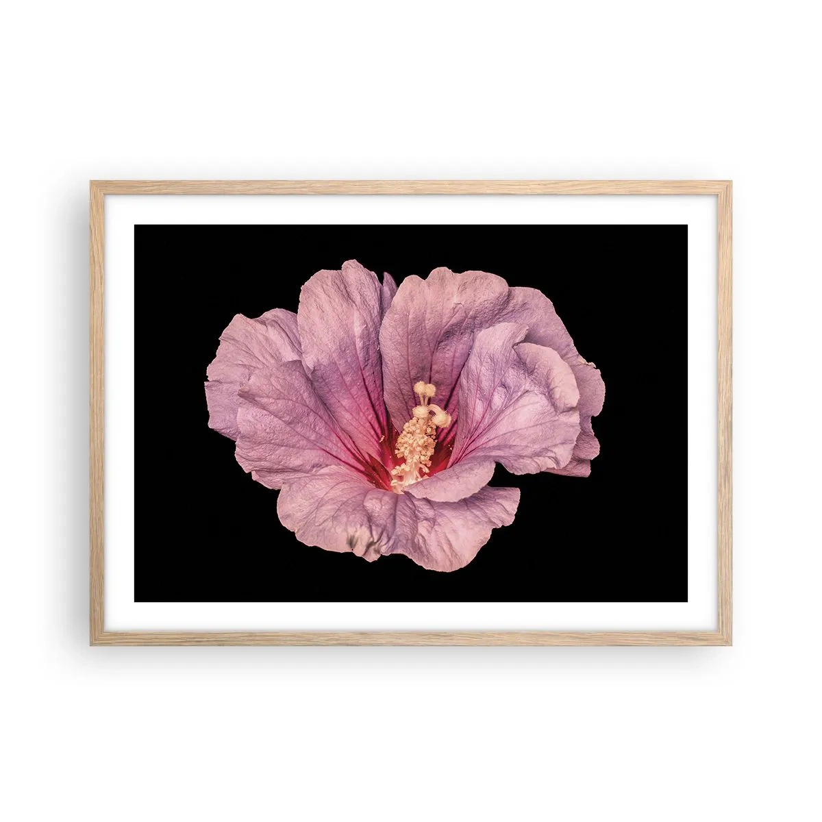 Poszter világos tölgy keretben - Egyenesen a szív felé - 70x50 cm