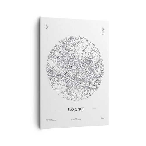 Vászonkép - Firenze anatómiája - 70x100 cm