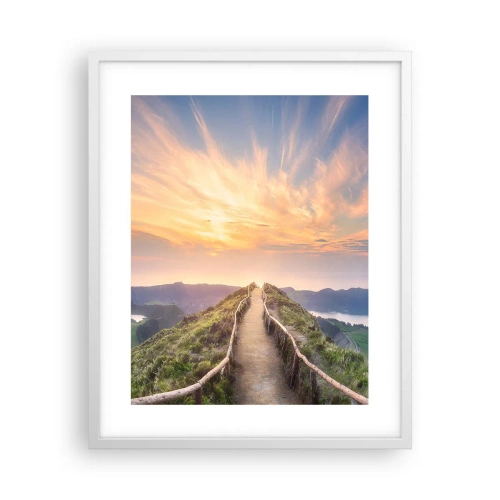 Poszter fekete keretben - Közel az éghez - 40x50 cm