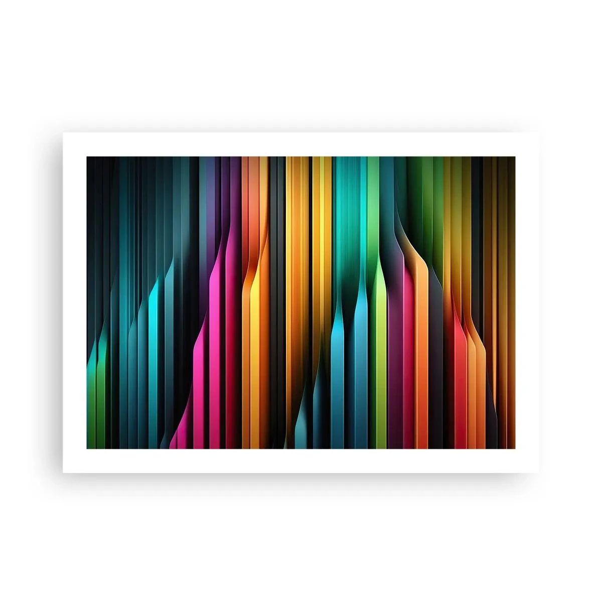 Poszter - Fényorgonák - 70x50 cm