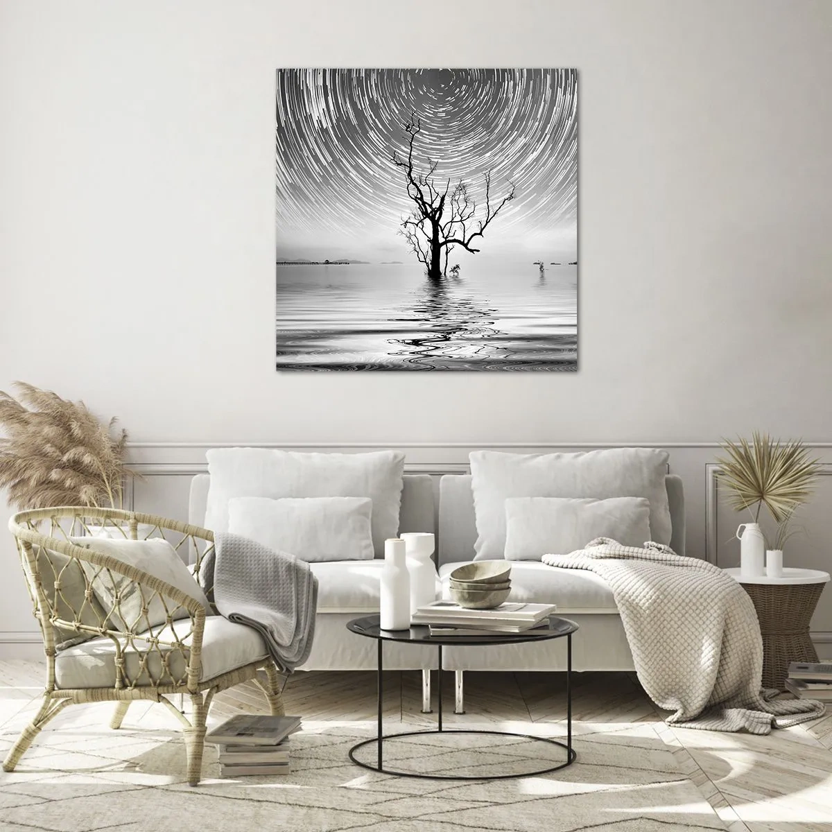 Üveg kép - A természet szimfóniája - 30x30 cm