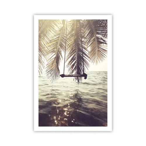 Poszter - Tetszés szerint hintázhat a felhők között - 61x91 cm