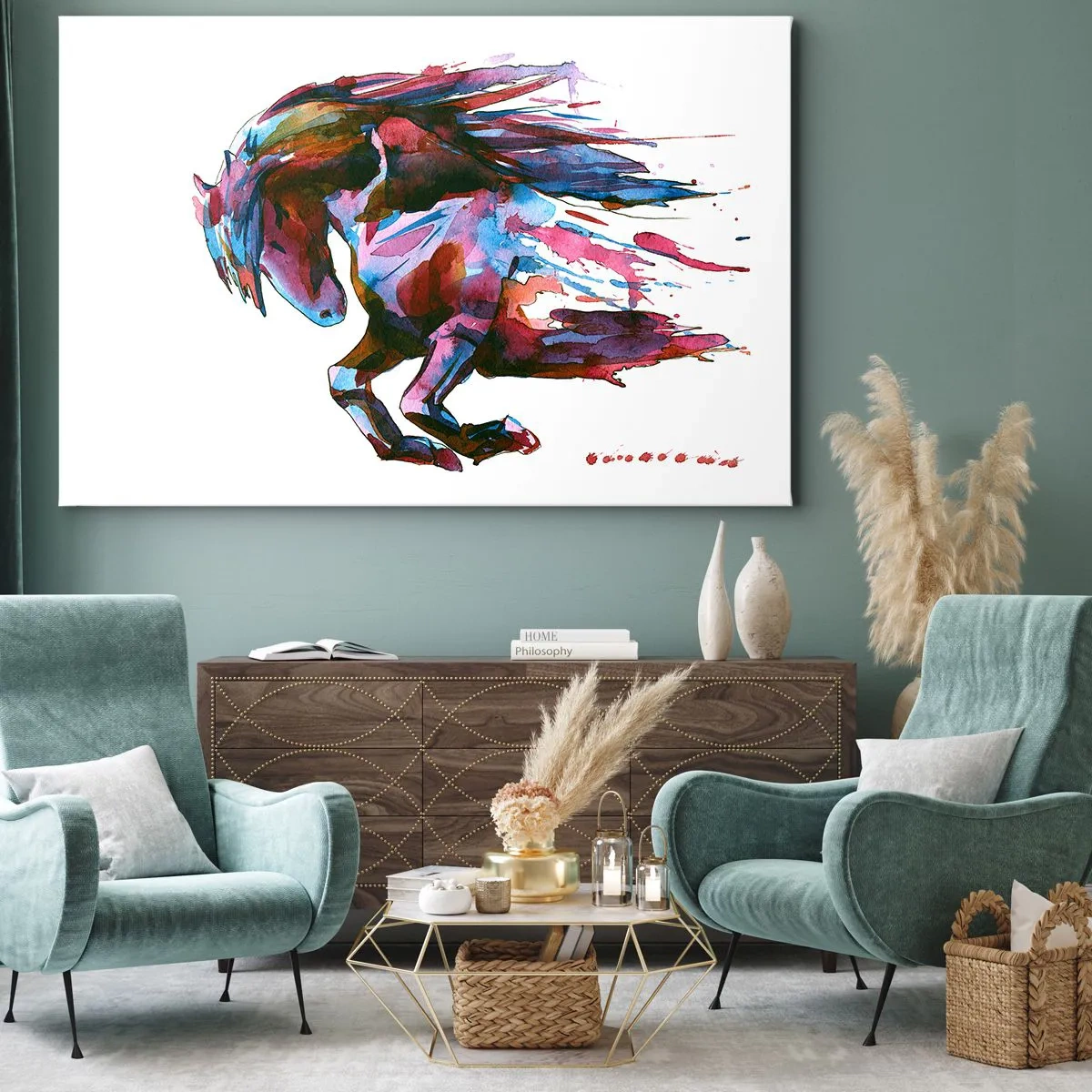 Vászonkép - Az elragadtatásban - 70x50 cm