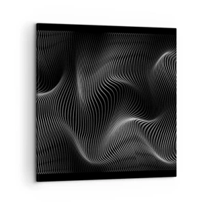 Vászonkép - A fény tánca a térben - 60x60 cm