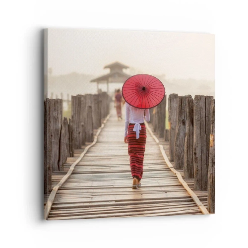 Vászonkép - A régi hídon - 30x30 cm