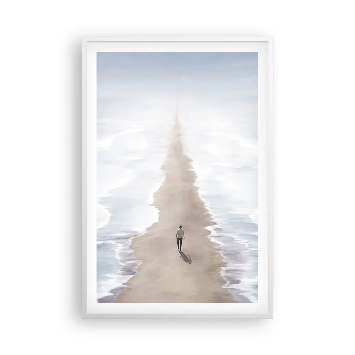 Poszter fekete keretben - Fényes jövő - 61x91 cm