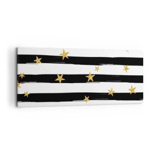 Vászonkép - Mindannyian szerencsés csillag alatt születtünk - 120x50 cm