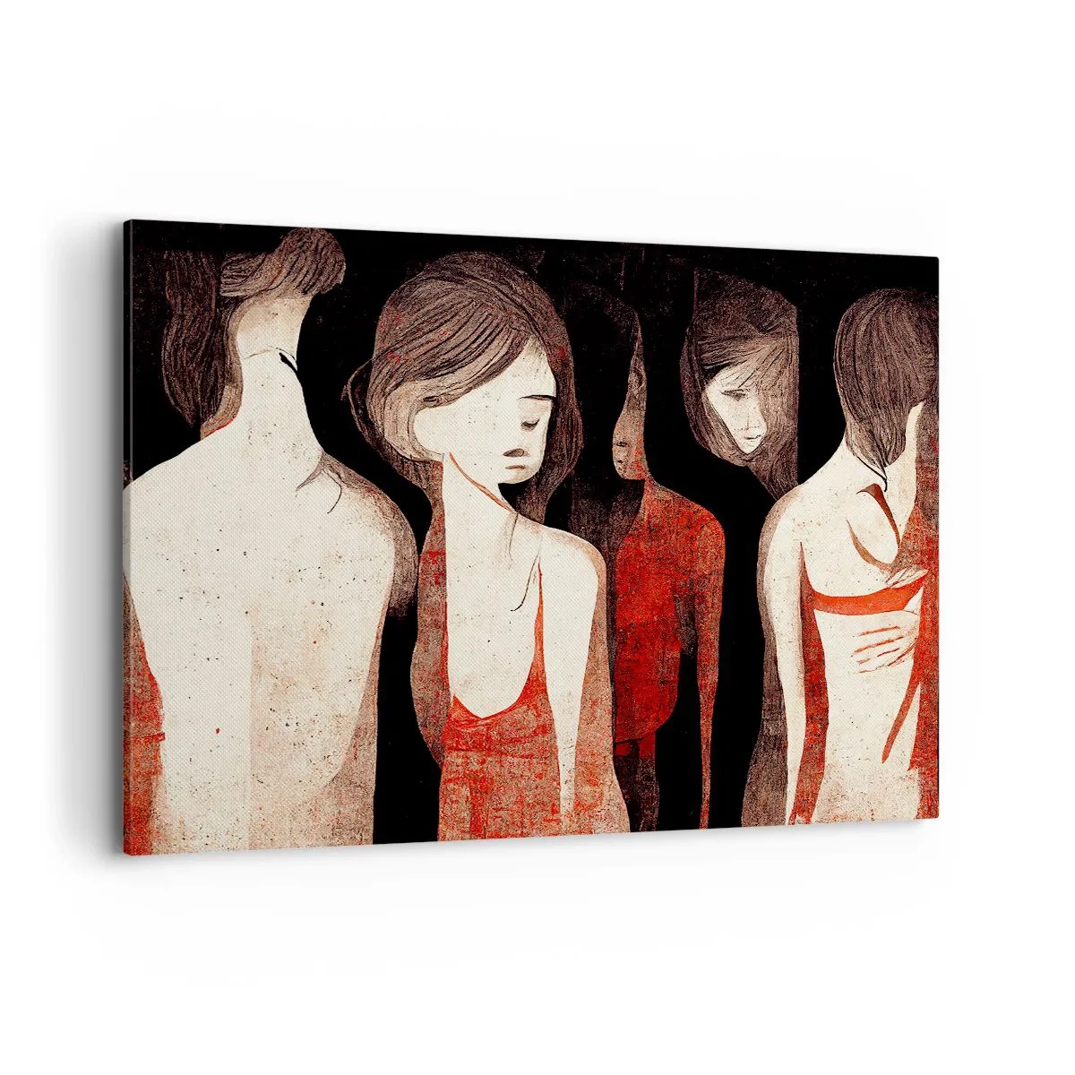 Vászonkép - A sötétség madonnái - 120x80 cm