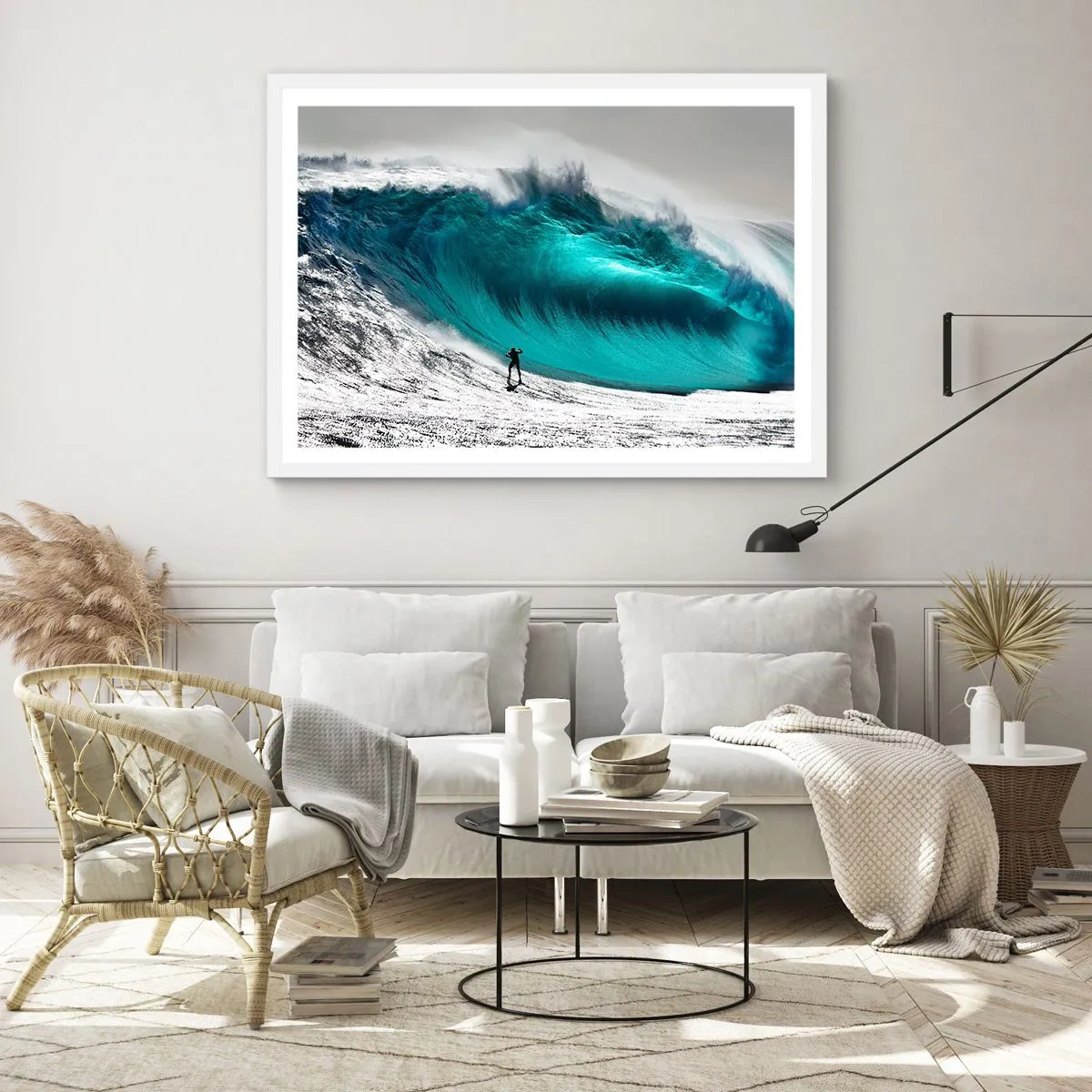 Poszter fekete keretben - Kihívás elfogadva - 100x70 cm