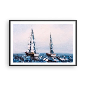 Poszter fehér keretben - A szél testvérisége - 91x61 cm